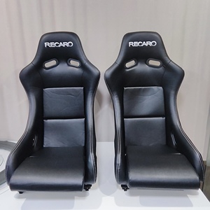 Sedile da Corsa in Fibra di Carbonio, Rivestimento Completo in Flanella, Leggero, Sedile Sportivo per Auto - Product Image 1