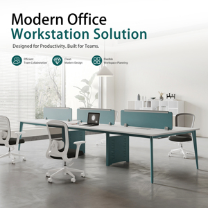 Ufficio modulare scrivania 2 4 6 persona postazione di lavoro cubicolo Open <span class=keywords><strong>Space</strong></span> WorkStation per lo spazio del personale - Product Image 2