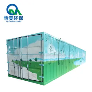 Powerful car wash water recycling treatment system plant