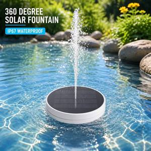 Panneau solaire étanche ETFE PET 1,5W 5V pour éclairage de jardin, <span class=keywords><strong>fontaine</strong></span> et humidificateur - Product Image 2