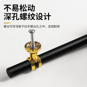 Poignée de barre en acier inoxydable pour tiroir, porte de placard, design minimaliste moderne, quincaillerie de meuble durable - Product Image 4