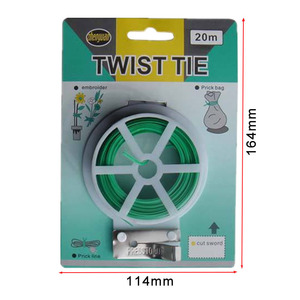 Alambre de atar DZT Dongzhe de 50 m con revestimiento plástico para jardinería y horticultura - Product Image 4