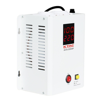 Stabilizer Tegangan AVR Dinding 500VA 1000VA 1500VA 2000VA dengan Transformator Toroidal Input 100V-270V Proteksi Power Guard