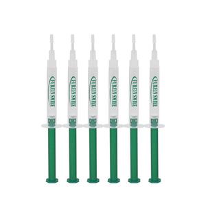 Dental <b>Teeth</b> <b>Whitening</b> Bleaching Syringe with Scale Mark Blue Green Clear Plunger - Product Image 3