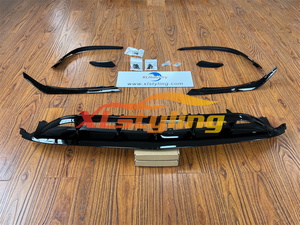 XLstyling accessori per auto per Mercedes <span class=keywords><strong>Benz</strong></span> <span class=keywords><strong>a</strong></span> Class W176 16-18 A45 Sport paraurti labbro splitter Set canard - Product Image 4