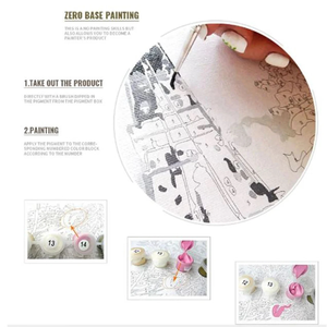 Kit de Pintura DIY, Pintura de Plantas Naturales en <span class=keywords><strong>Maceta</strong></span>, Decoración de Pared para el Hogar, Suministros de Arte y Manualidades, Kits de Manualidades para Principiantes - Product Image 2