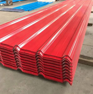 แผ่นสังกะสีชุบสังกะสีแผ่นลูกฟูกเคลือบสีสันสดใส - Product Image 4