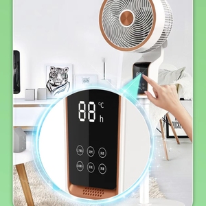 Ventilador de circulación eléctrica, venta al por mayor, circulador doméstico, refrigeración por aire, torre de suelo de CA, ventiladores de <span class=keywords><strong>Pedestal</strong></span>, ventilador de pie eléctrico - Product Image 4