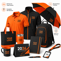 Set de Regalo Corporativo Personalizado con Ropa de Marca: Camisa Polo, Chaqueta, Mochila, Cuaderno, Bolígrafo, Vaso Térmico, Regalo Promocional Empresarial con Logotipo