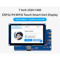 Écran tactile intelligent HMI Uart ESP32-P4 WIFI6 de 7 pouces 1024*600
