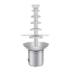 Mesin Air Mancur Cokelat Komersial 8 Tingkat Huanor - Hotel, Prasmanan, Pesta Pernikahan, Menara Air Terjun Perak, Mudah Dioperasikan - Product Image 3