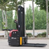 Gerbeur électrique RELILIFT CDD20 2 tonnes, hauteur de levage 2-3,5 m, type sur pied, alimenté par batterie, certifié CE pour la logistique d'entrepôt