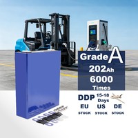 Batterie lithium-ion prismatique LiFePO4 3,2 V CC 202 Ah, 6000 cycles, 3900 g, -20°C à 60°C, pour véhicules électriques, bateaux, stockage solaire