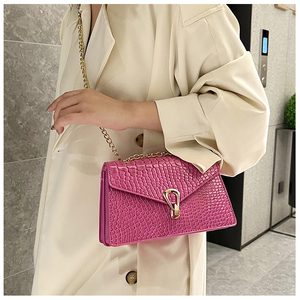 Crocodile Chain Women's <strong>Bag</strong> 2023 Spring New Trend Korean Version Single Shoulder Crossbody Women's <strong>Bag</strong> - Product Image 5