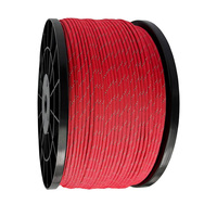 Reflektierende 4mm 5mm 6mm Outdoor Camping DIY Fallschirm-Überlebensschnur Günstiges 550 Paracord für Outdoor-Aktivitäten