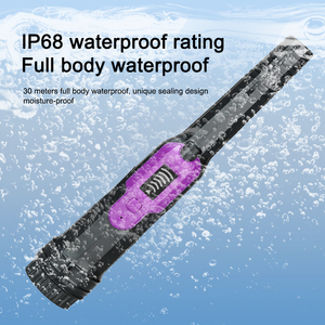 Detector de Metales Industrial Portátil con Carcasa Transparente Impermeable y Varilla de Posicionamiento con Pantalla de Cristal - Product Image 6