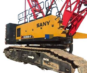 Grúa de Orugas Sany SCC850A-6 de 85t Usada del Año 2021, en Venta, para Construcción, SCC550E/SCC550A/SCC750A/SCC850A, Motor Nuevo - Product Image 1