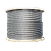 Chinesische Fabrik SS ASTM 304 316 Edelstahldraht 12mm Edelstahlseil Kabel