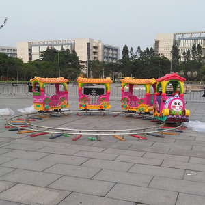 Ensemble de 14 sièges jouets bébé adultes en plein air monter sur le <span class=keywords><strong>train</strong></span> avec piste <span class=keywords><strong>pour</strong></span> enfants électriques - Product Image 1