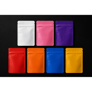 4x5 Mylar <b>Bags</b> Colorful Stand Up Pouches Rectangle Plastic Food Grade Mylar <b>Bags</b> With <b>Zip</b> <b>Lock</b> Seals For Packaging - Product Image 1