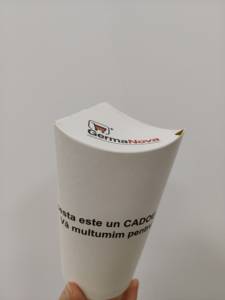 Support pliable pour gobelets à café en papier, jetable, 2/4, écologique, recyclable, pour emporter, avec logo personnalisé - Product Image 6