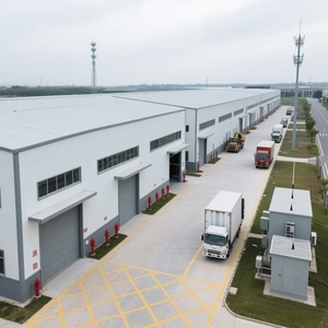 Officine e stabilimenti industriali prefabbricati in acciaio con design moderno e marchio <span class=keywords><strong>RT</strong></span> - Product Image 6