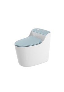 โถสุขภัณฑ์ดีไซน์ใหม่ สีสันสวยงาม แบบชิ้นเดียว - Product Image 2