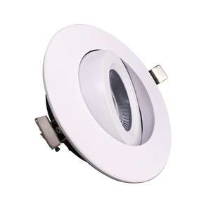 4 Inch <span class=keywords><strong>11W</strong></span> ETL Gimbal <span class=keywords><strong>LED</strong></span> Downlight 1000 Lumens <span class=keywords><strong>Dimmable</strong></span> 120V Lõm Trần Vòng Trắng Trim Bảng Điều Chỉnh Ánh Sáng Nồi - Product Image 3