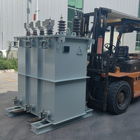 Grand système d'alimentation MV & HV 11kv 50/60Hz transformateur de Distribution de puissance de bobine toroïdale de type huile triphasé