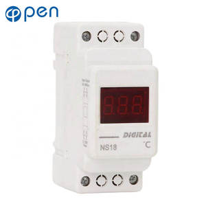Đồng Hồ Đo Điện Áp Vôn Nhiệt Độ Kỹ Thuật Số NS18 Đồng Hồ Đo Năng Lượng Đồng Hồ Đo Hz Kỹ Thuật Số Đường Ray Din - Product Image 3