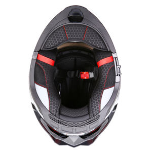 Casque de moto intégral DFG Aura, best-seller en Amérique, ABS haute résistance, anti-rayures, double visière en PC, homologué DOT, toutes saisons - Product Image 6