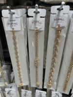Bracelet Homme Plaqué Or XUPING Jewelry Style Hip-Hop Rapper, Maillons Dubai Popcorn Twist Singapore Snake Figaro Cubain