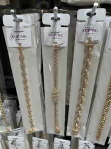 Bracciale da Uomo Placcato Oro XUPING Gioielli Dubai Maglia a Cassetta Popcorn Intrecciata Singapore Figaro Cubana Link Chain Moda Hiphop Rapper - Product Image 4