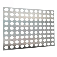 Grille grillagée en cuivre ondulé en aluminium Prix M2 Poinçonnage Tôle perforée en acier inoxydable
