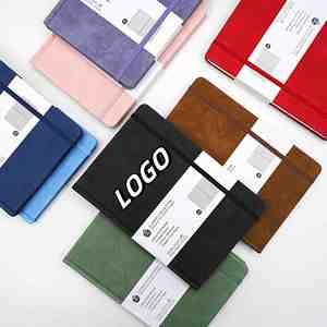 Cuaderno de tapa dura X515 A5 con líneas, todos los colores, cuaderno de cuero vintage con cinta marcadora, cuaderno en blanco, cubierta personalizable - Product Image 2