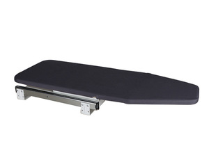 Planche à <span class=keywords><strong>repasser</strong></span> pliante et rotative intégrée à la garde-robe, pivotante à 90 degrés, rétractable, gain de place, murale - Product Image 2