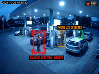 Passerelle d'analyse IA 16 canaux avec composant de traitement vidéo NPU 6 TOPS, 8 Go de RAM et 64 Go de stockage pour la sécurité urbaine intelligente, le trafic et la gestion des stocks
