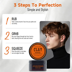 Pomada Fijadora Personalizada de Alta Fijación, Control Instantáneo de Bordes, Brillo Intenso, Textura No Pegajosa, Gel Fijador para Peinar el Cabello - Product Image 5