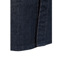 Chemise en jean pour homme de haute qualité, anti-rides, automne, sur mesure, grande taille, coupe classique, décontractée, manches longues