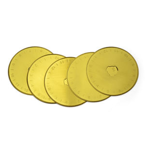 Titanium Coating Ronde Sks 7 45Mm Roterende Snijbladen Past Olfa <span class=keywords><strong>Dafa</strong></span> Voor Quilten Scrapbooking Naaien - Product Image 4