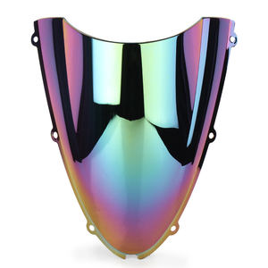 Parabrisas de plástico ABS para motocicleta, doble burbuja, <span class=keywords><strong>ZX6R</strong></span> para <span class=keywords><strong>Kawasaki</strong></span>, 2005, <span class=keywords><strong>2006</strong></span>, 2007, 2008, ZX636, 2005-<span class=keywords><strong>2006</strong></span> - Product Image 3