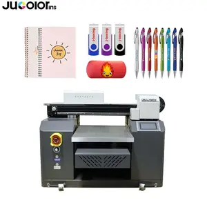 A3 Formaat Uv Printer Gecertificeerde Id-Kaart Pennen Boeken Sleutelhanger Uv Print Machine