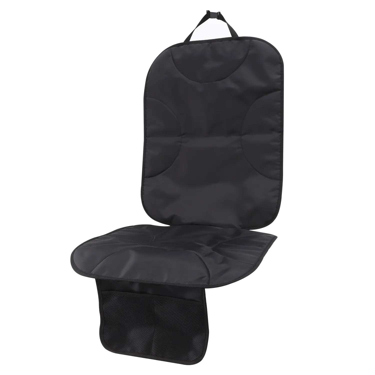 Almohadilla de asiento antideslizante, organizador de almacenamiento de maletero, protector de asiento de coche de bebé, conjunto completo de fundas de asiento de coche universal