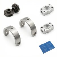 Servicio de Mecanizado CNC Personalizado para Engranajes de Micro Precisión, Soportes y Piezas Estructurales en Acero Inoxidable y Aluminio