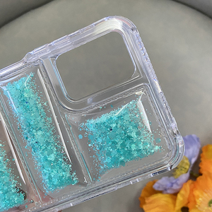 Tùy chỉnh nhà sản xuất long lanh xuống áo khoác điện thoại trường hợp cho ZTE <span class=keywords><strong>Axon</strong></span> 50 Lite 4G lưỡi V50 thông minh 4G 33S - Product Image 2