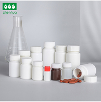 Bouteilles en plastique médical personnalisées de 150 ml pour l'emballage de capsules de suppléments vitaminiques avec bouchons à vis