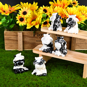 Nouveauté 2025 Chuse : Figurines de vache en cristal naturel, sculptures d'animaux en cristal pour cadeau - Product Image 1