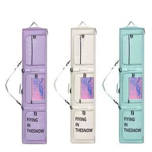 Bolsa <span class=keywords><strong>de</strong></span> Esquí y Snowboard <span class=keywords><strong>de</strong></span> Gran Capacidad con Ruedas, Impermeable, Resistente al Desgaste, con Separación Seco-Húmedo, 3 Compartimentos - Product Image 1