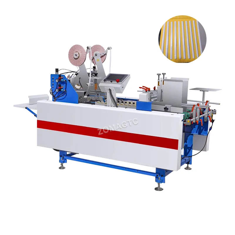 Fully automatic gummed double sided tape dispenser tapes application machine double side tape applicator