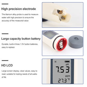 الكل في واحد معلمة استشعار درجة الحرارة متعددة جودة المياه ، و PH - Product Image 3